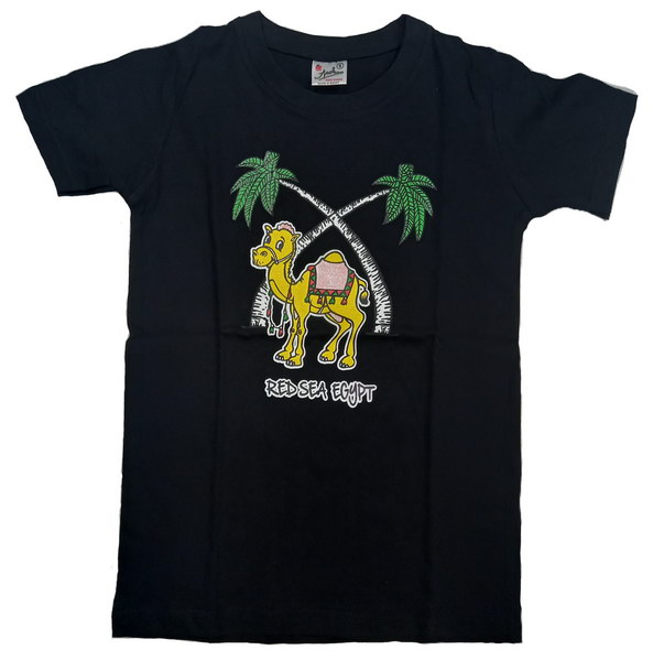 T-Shirt Red Sea Size: 8 - Children