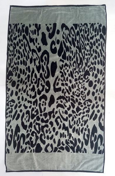 Black Spotted Towel