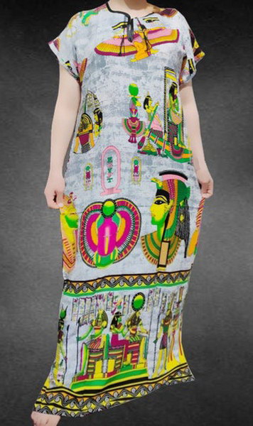 Charming Egyptian Dress Size: 5XL