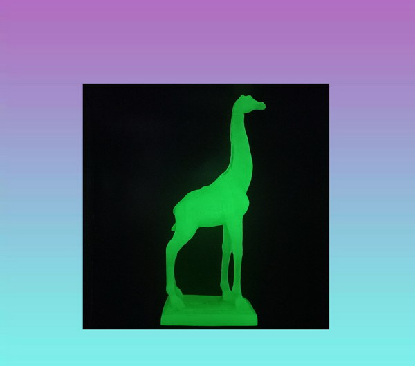 Moonstone Giraffe Glows In The Dark