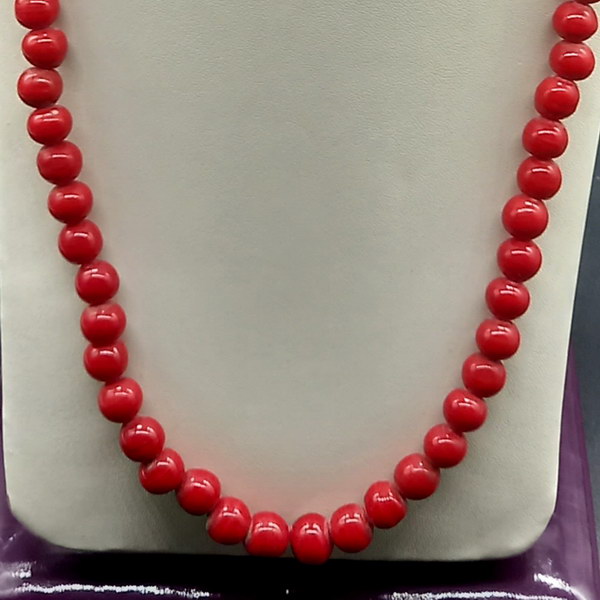 Necklace Of Red Pearl