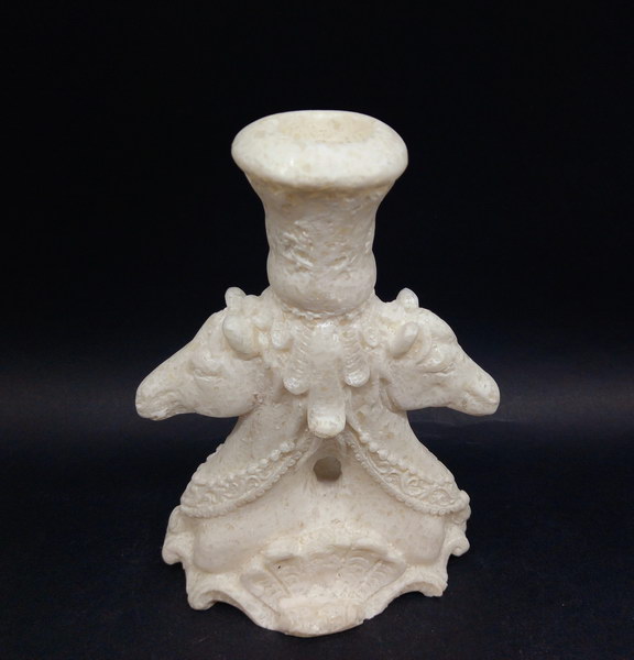 2 Horse Heads Candlestick