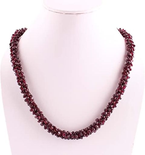 Necklace Hundreds Of Garnets