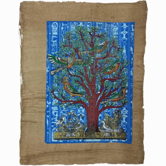 Papyrus Tree - Illuminated Key