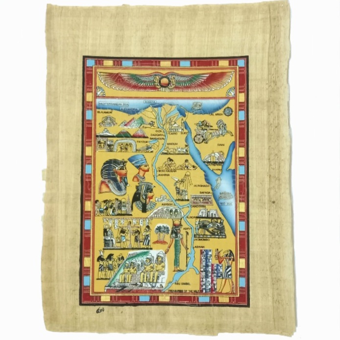 Papyrus Map - Illuminates ??Key