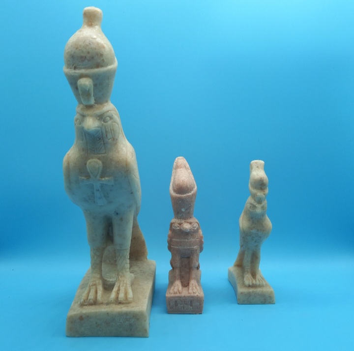 Horus With Crown - Sandstone