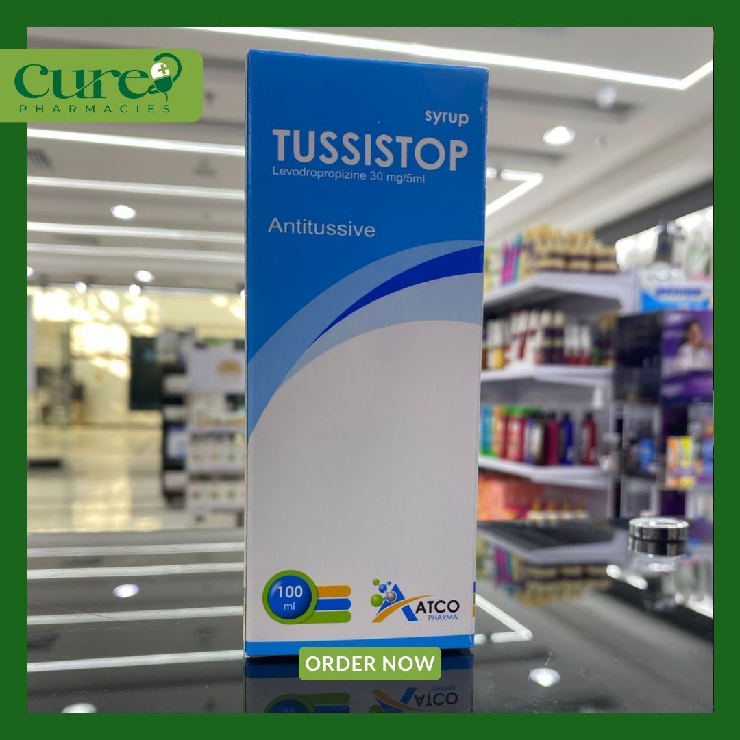 Tussistop 30 mg/5 ML Syrup 100 ML