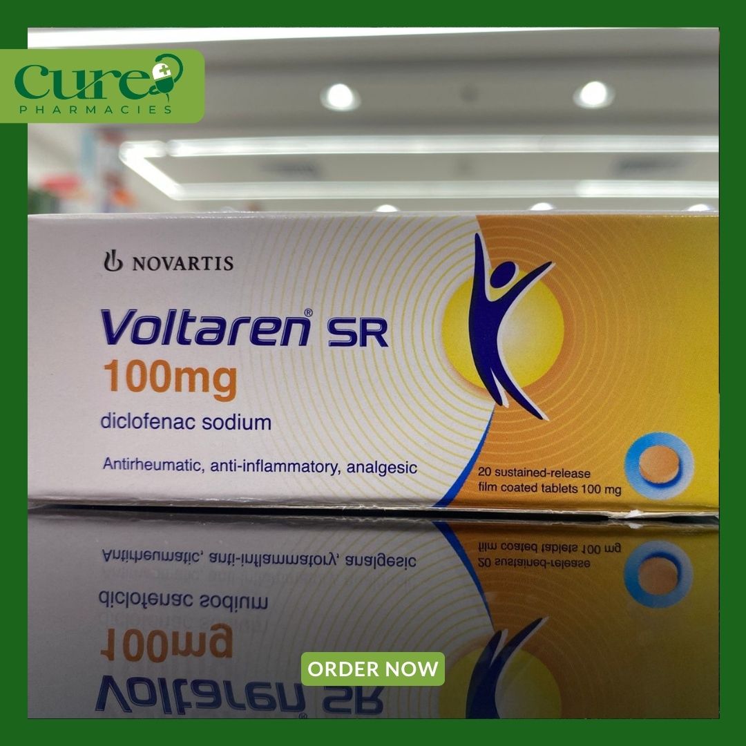 Voltaren SR 100mg 20 tablets