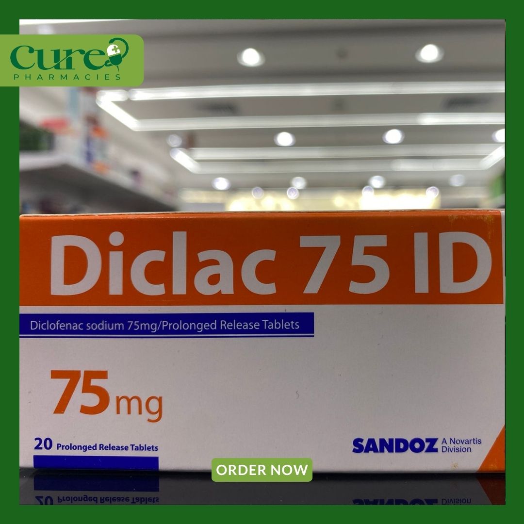 Diclac 75 mg ID- 20 Tablets