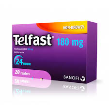 Telfast - 180 or 120 mg 20 Tablets