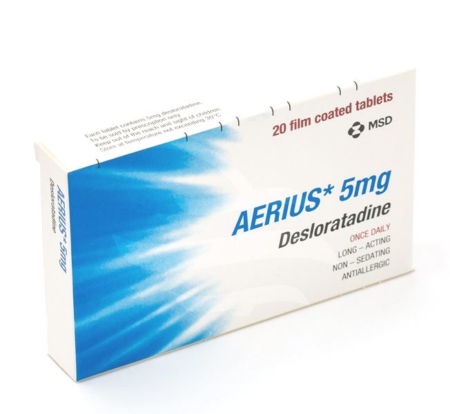 Aerius - 5 mg 20 Tablets