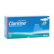 Claritine - 10 mg 20 Tablet