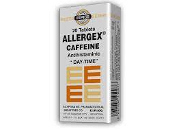 Allergex Caffeine - 20/50 mg 20 Tablets