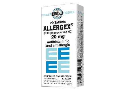 Allergex - 20 mg 20 Tablets