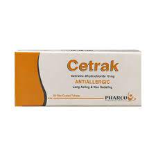 Cetrak - 10 mg 20 Tablets