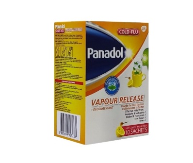 Panadol Cold End Flu Vapor Release - 10 Sachets
