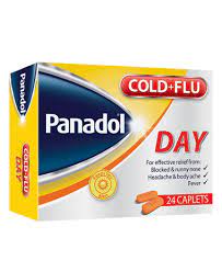 Panadol Cold and Flu Day - 24 Tablets