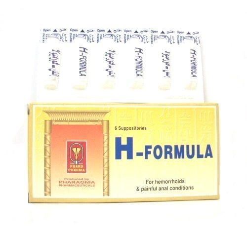 H-Formula - 6 Rectal Suppositories