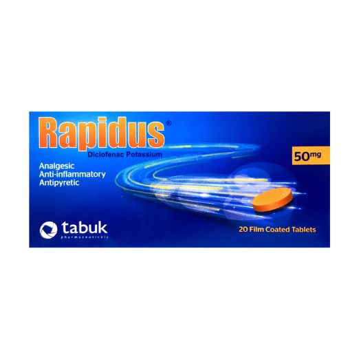 Rapidus - 50 mg 20 Tablets