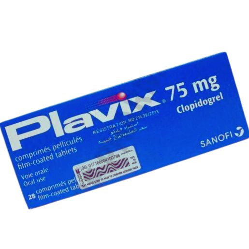 Plavix - 75 mg 28 Tablets
