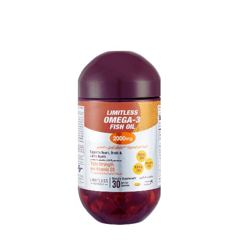 Limitless OMEGA-3 2000 mg - 30 Capsules
