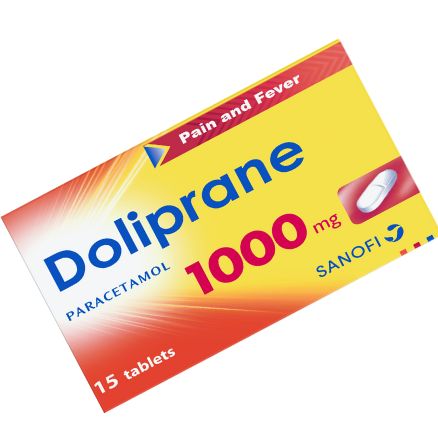 Doliprane - 1000 mg 15 Tablets