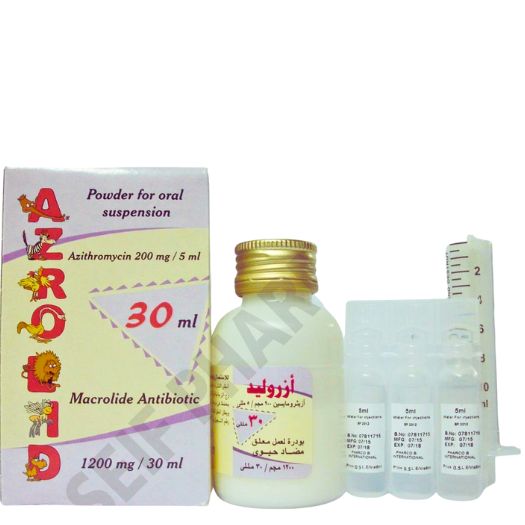 Azrolid - 200mg / 5 ml Powder For Suspension 30 ml