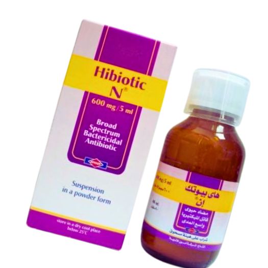 Hibiotic - 600mg / 5mI Powder For Suspension Preparation 80 ml