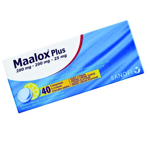 Maalox Plus- 40 Tablets
