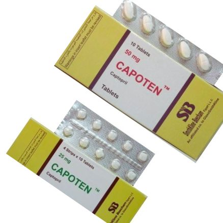 Capoten - 25mg & 50mg