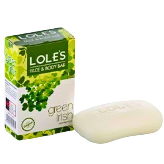 Lole's Face And Body Green lrish Soap