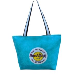 Hard Rock fabric tote bag in multiple colors, 40x55 cm