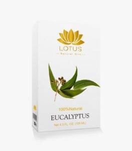 Pure Eucalyptus Oil Bottle for Muscle and Breathing Relief