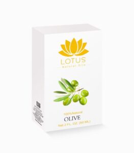 Olive Oil bottle with natural olives – nourishing skin and hair treatment