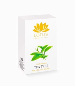 Tea Tree Oil Bottle for Skin and Hair Care