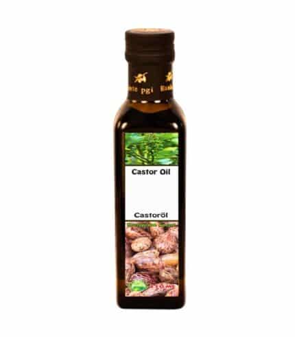 Organic Castor Oil 100% Cold-Pressed Bottle