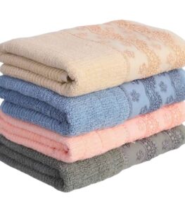 Towel Set folded and stacked