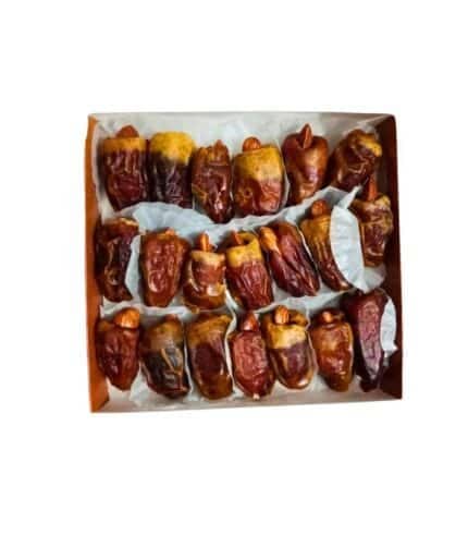 Premium Packaged Dates with Almonds