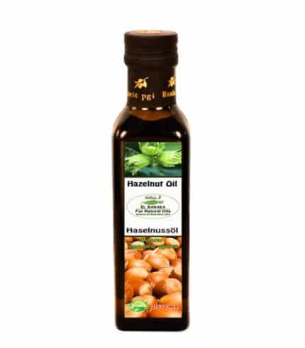 Organic Hazelnut Oil Bottle