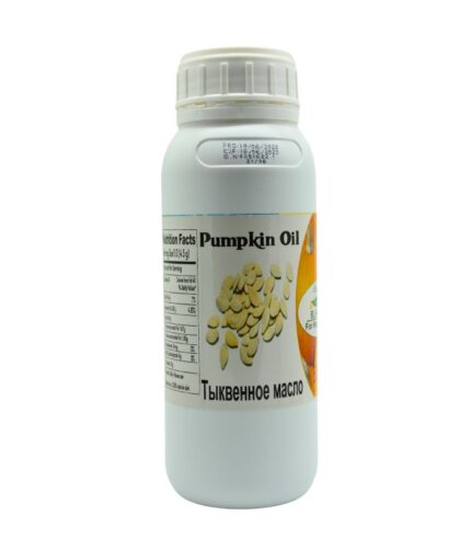 Organic Pumpkin Seed Oil Bottle – 100% Cold-Pressed
