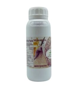 Natural Sesame Oil bottle – cold-pressed sesame oil for skin, hair, and health