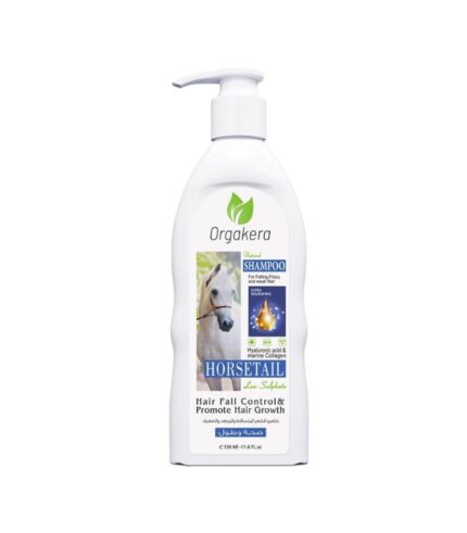 Horsetail Shampoo Bottle for Hair Strength and Growth