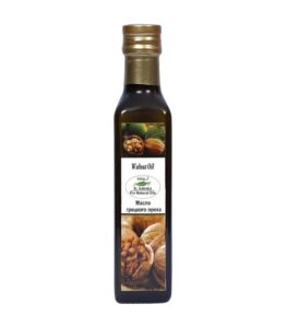 Cold-pressed El-Baraka Organic Walnut Oil bottle