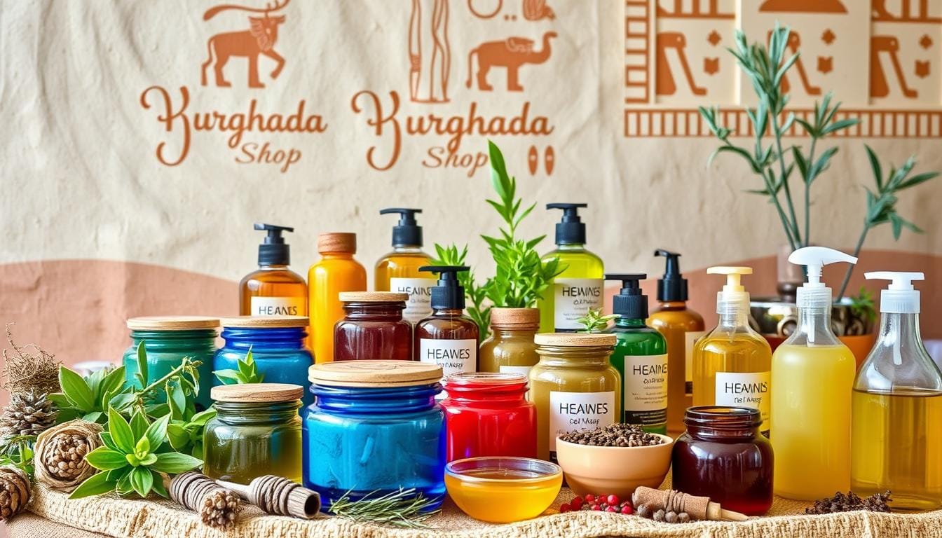 Natural Cosmetics from Egypt at Hurghada Shop