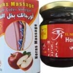 Natural varicose veins cream with apple cider vinegar for leg relief