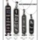 Widok przodu personalizowanego srebrnego egipskiego wisiorka z kartuszem
