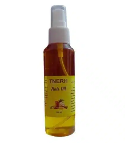 Sticlă cu ulei pentru păr cu ingrediente naturale