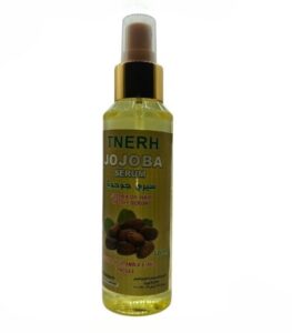 Hair Serum Bottle with Natural Jojoba Ingredients