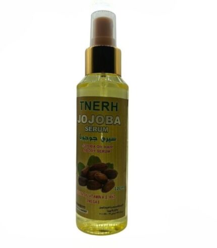 Hair Serum Bottle with Natural Jojoba Ingredients
