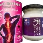 Masážní krém s pštrosí tučnou pro úlevu od bolesti